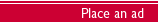 Place an advert